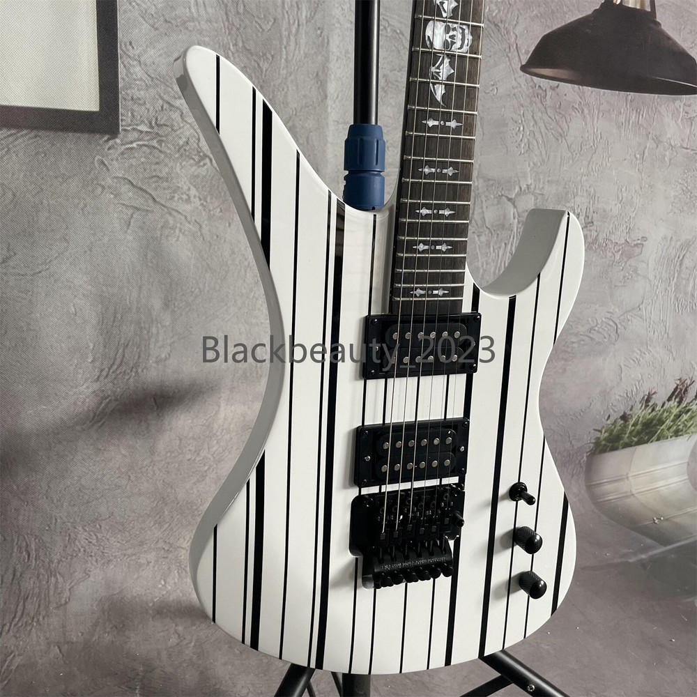 Custom Synyster Gates Electric Guitar Floyd Rose Bridge Maple Neck Basswood Body