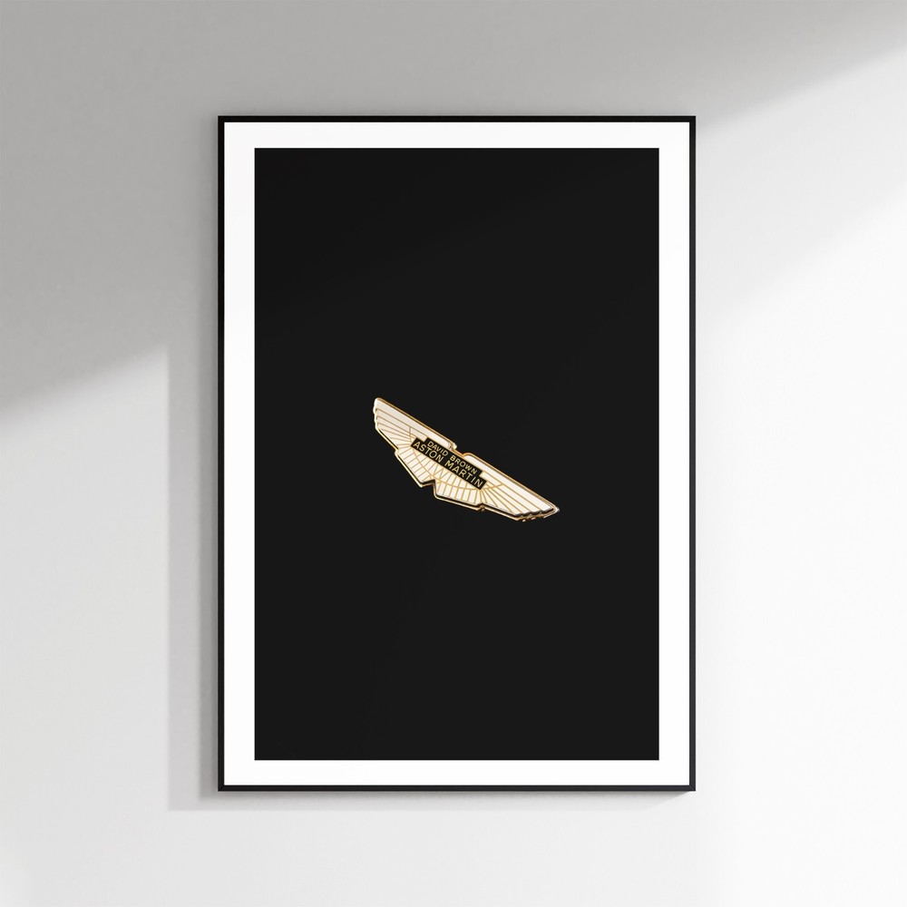 Aston Martin David Brown Crest Digital Car Photo by MrYLT - Automotive Photography