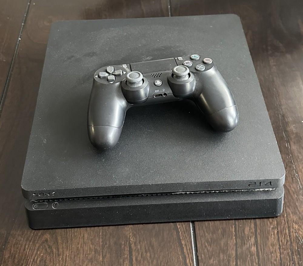 Sony PS4 PlayStation 4 Slim 500GB Console With Wireless Controller (No Cables)