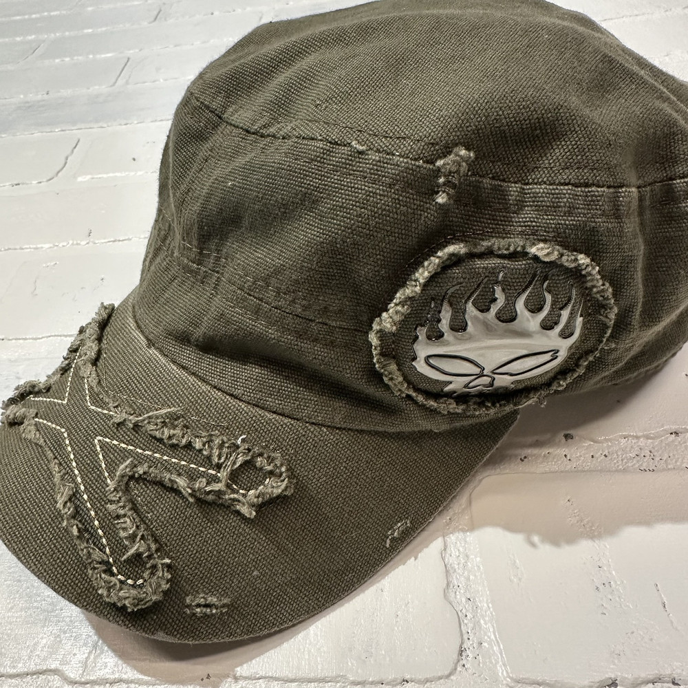 Women’s Vintage Y2k Grunge Cadet Style Hat OS