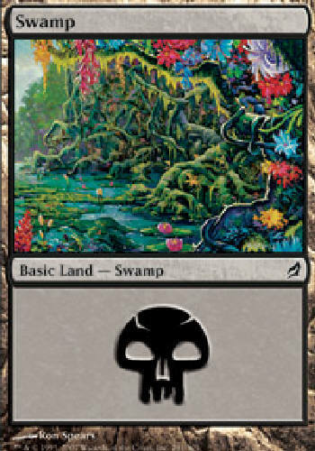 SWAMP #291 Lorwyn MTG Magic the Gathering DJMagic Foil 4X Playset