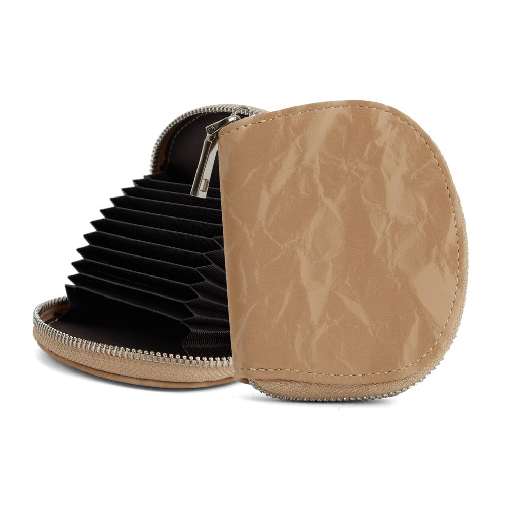 Slim RFID-Blocking Zipper Credit Card Wallet for Men & Women – Compact Card Organizer Case-image