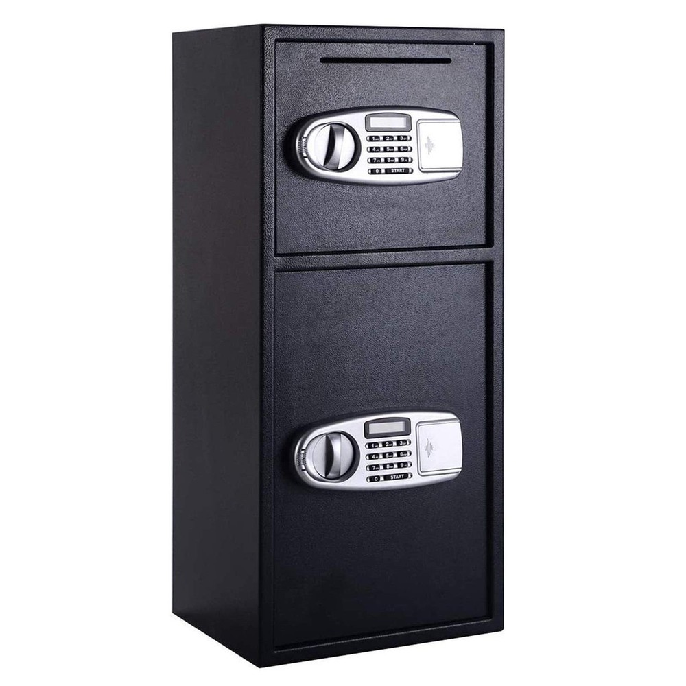 Digital Double Door Security Safe with Drop Slot for Secure Storage