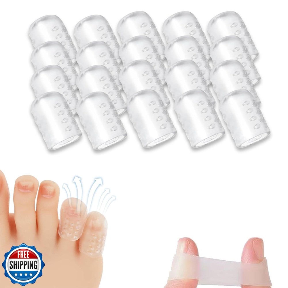 2024 New Gel Silicone Anti-Friction Toe Protectors for Comfort
