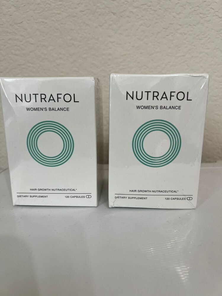New! 2  NUTRAFOI Women’s Balance Hair Growth 120 Ct Ages 45+ One day SHIP