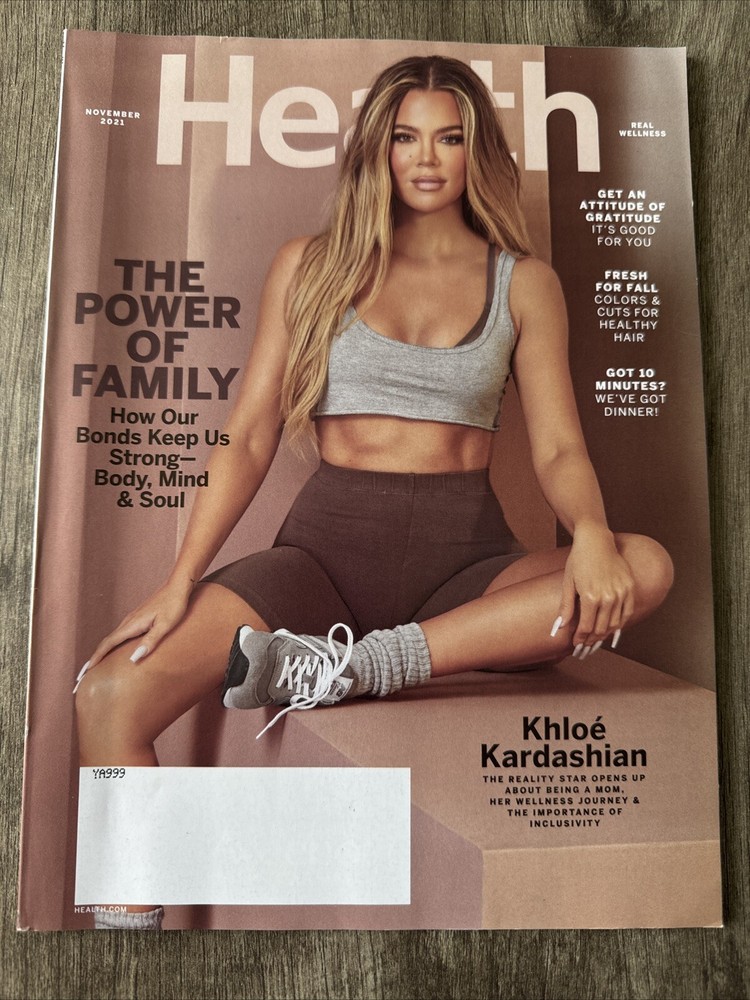 Health Magazine November, 2021 - Khloe Kardashian