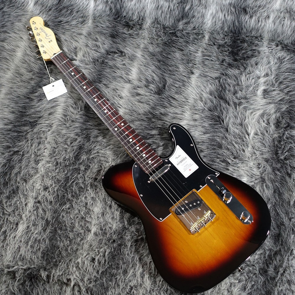 Fender Made in Japan Hybrid II Telecaster Rosewood Fingerboard 3 Color Sunburst