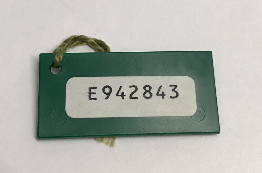 ROLEX Green Tag Hangtag E942843 1990 1991 Daytona Zenith GMT Explorer Datejust