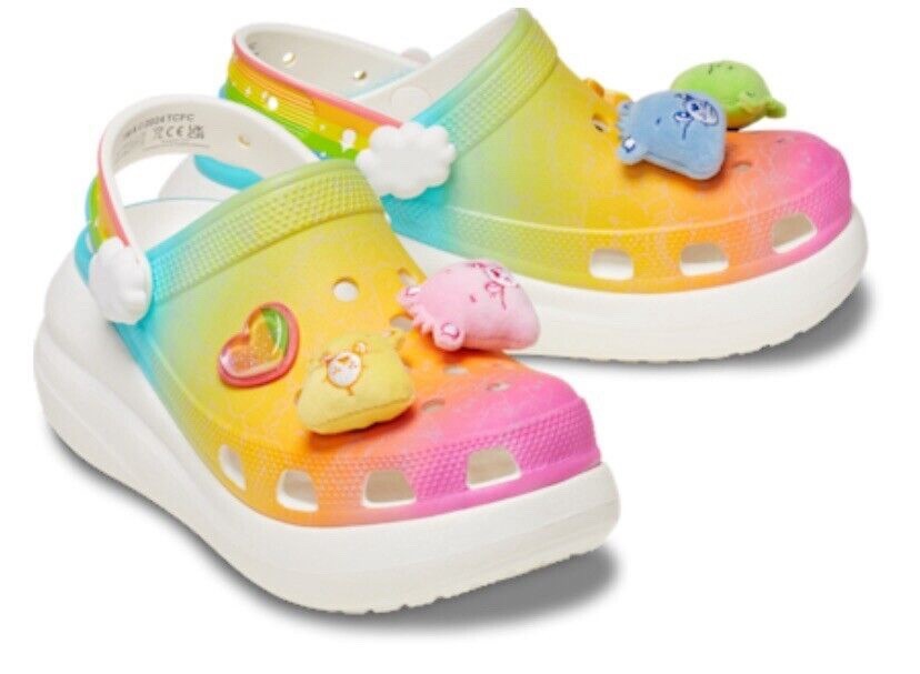 Crocs Care Bears Light-Up Clog Size M5 W7 Multicolor