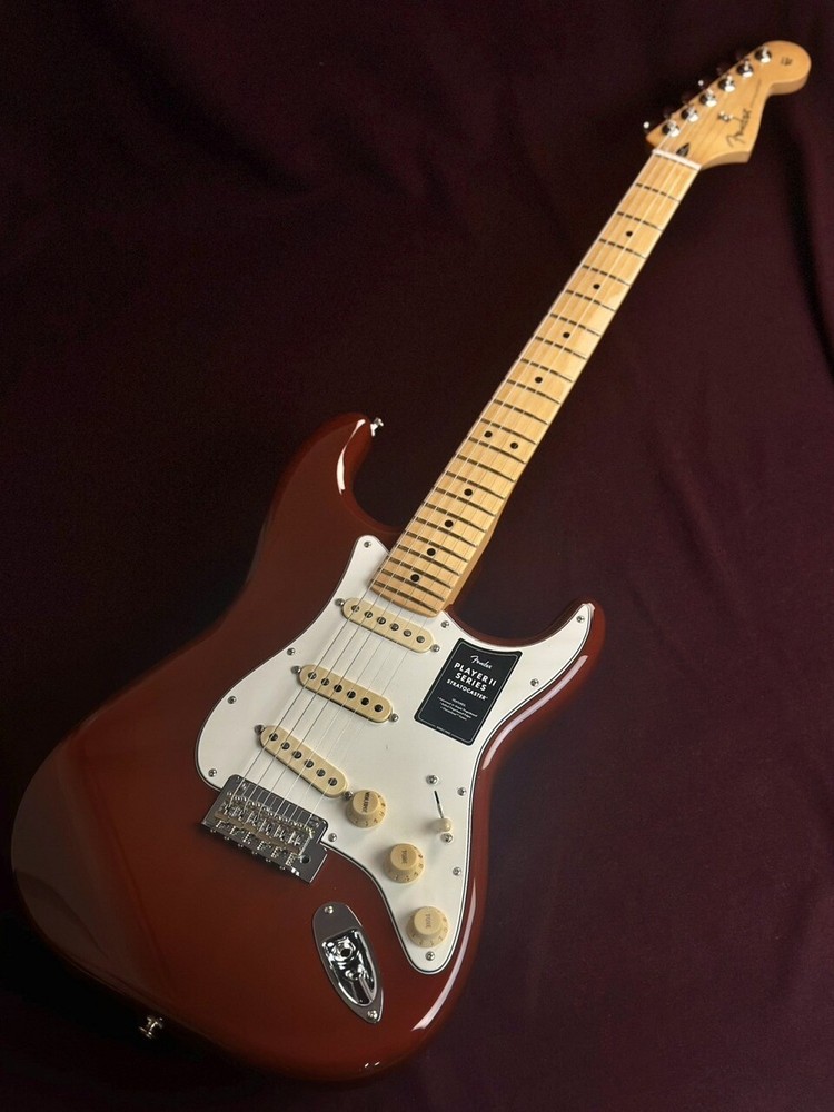 Fender Player II Stratocaster Transparent Mocha Burst  Physical image