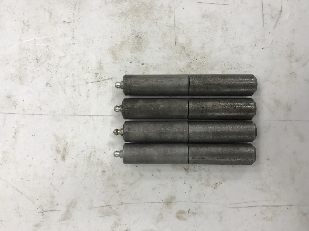 4 Weld on Barrel Gate Hinges 4 1/2