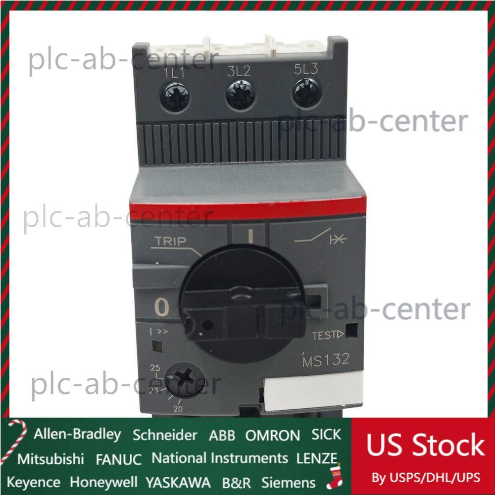 MS132-25 Manual Motor Starter 20-25A Rotary Knob Circuit Breaker
