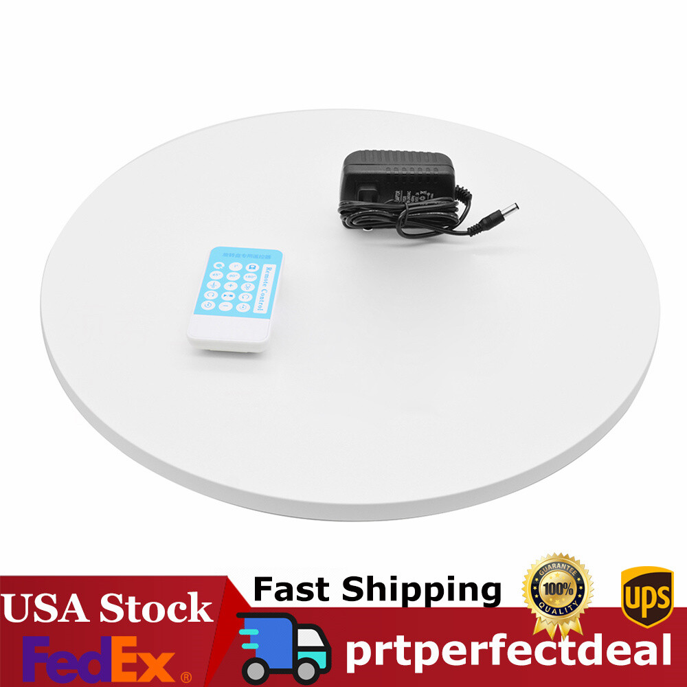 16.5 Inch 360° Motorized Rotating Display Turntable with Remote Control