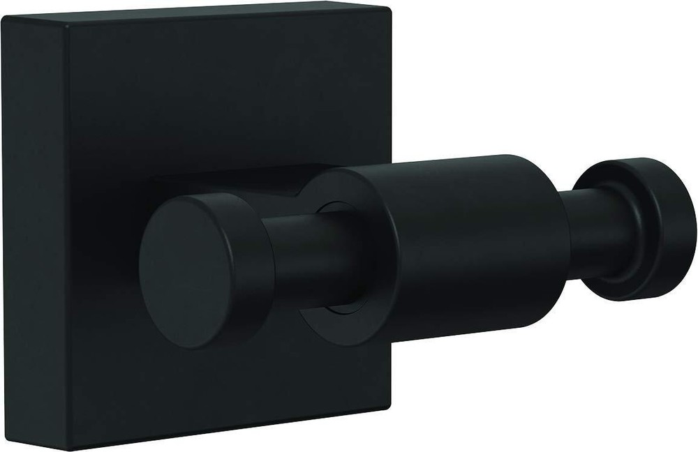 MAX35-FB Matte Black Maxted Single Towel Hook - 1 Pack