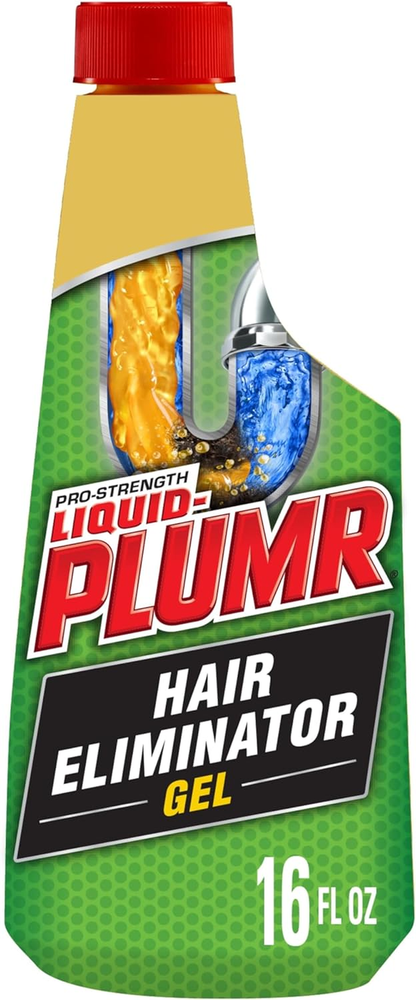 Liquid-Plumr Hair Clog Eliminator Drain Cleaner for Clogged Pipes