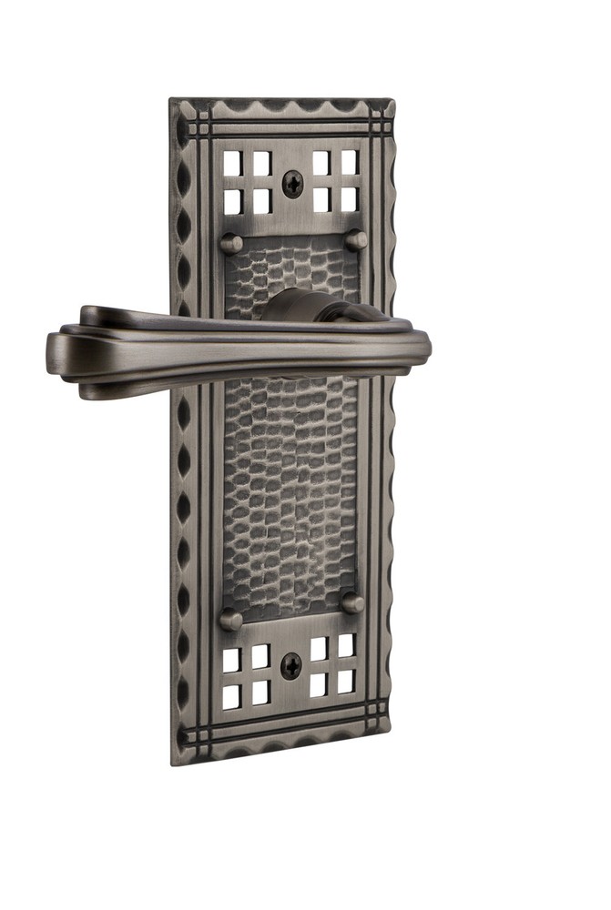 Nostalgic Warehouse CRAFLR_PRV_238_NK Fleur Privacy Door Lever