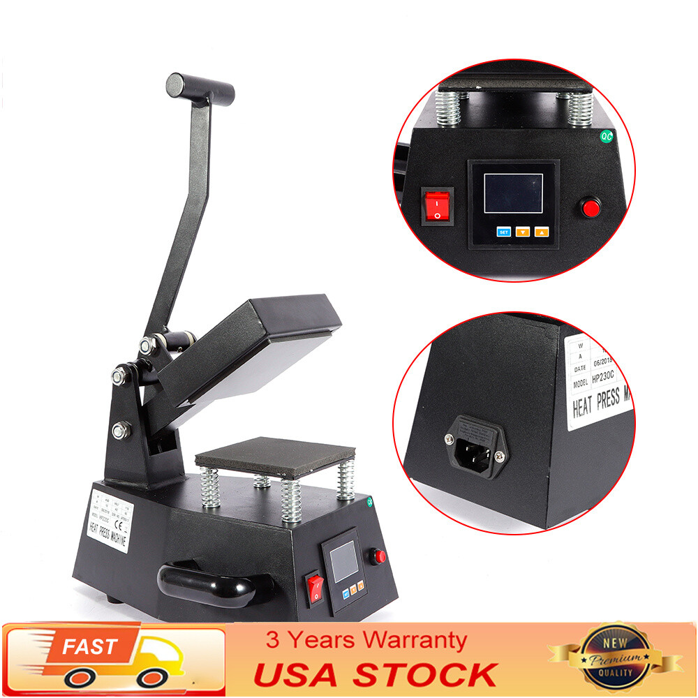 Digital Heat Press Machine for Clothing Logo & Label Transfers