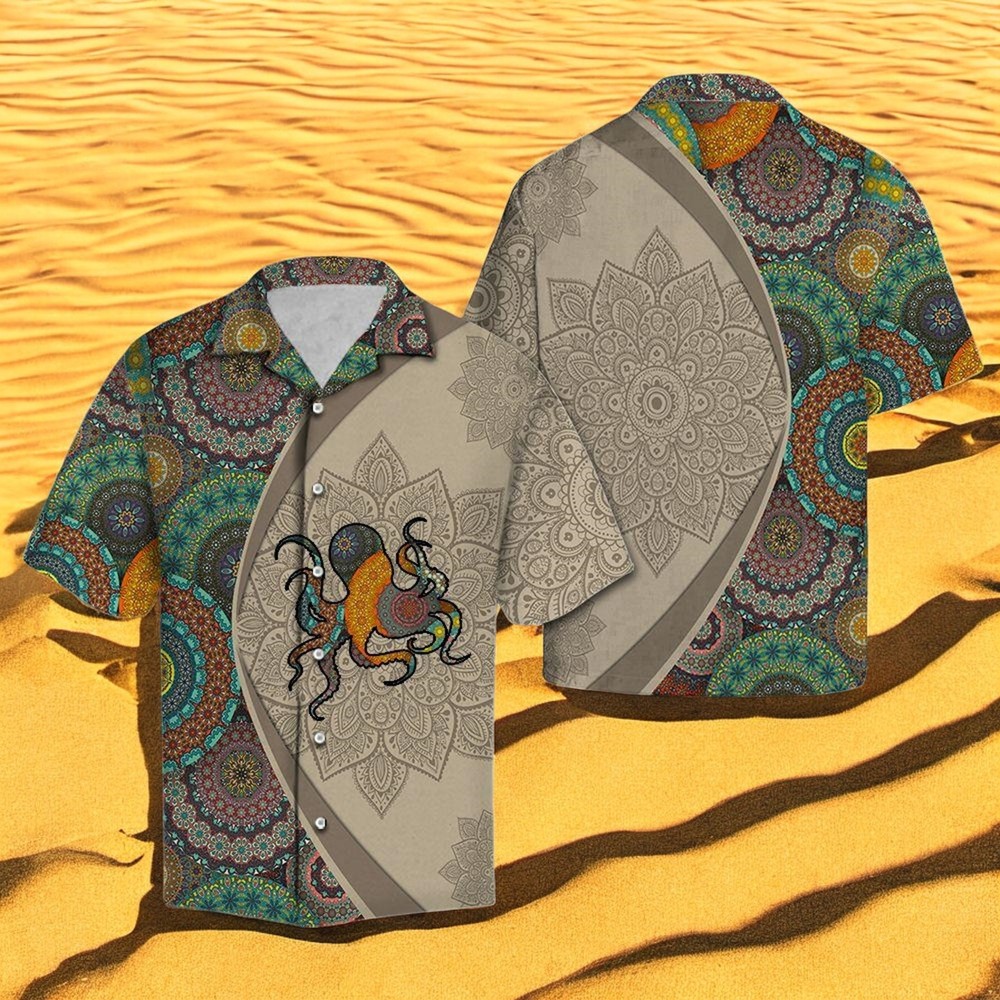 Octopus Mandala Hawaiian Shirt