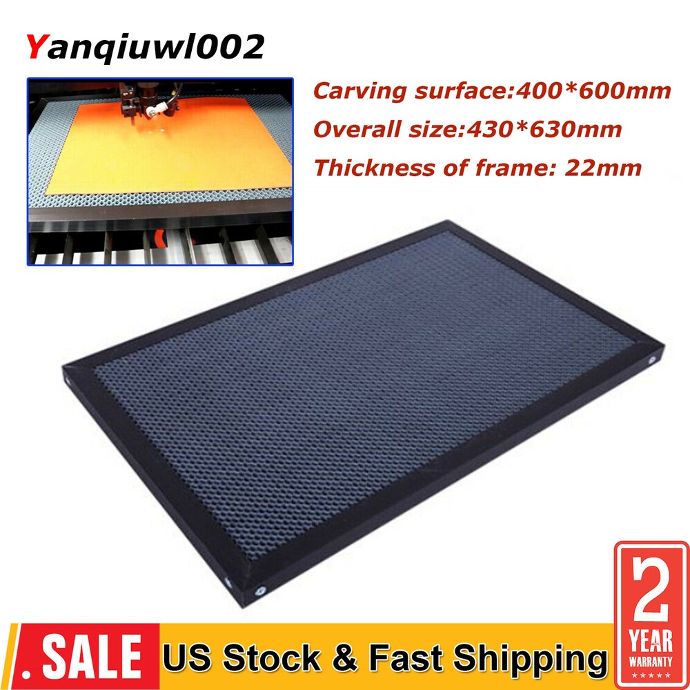 400mm x 600mm For Cutting Engraver Honeycomb Working Table Work Bed Laser Parts