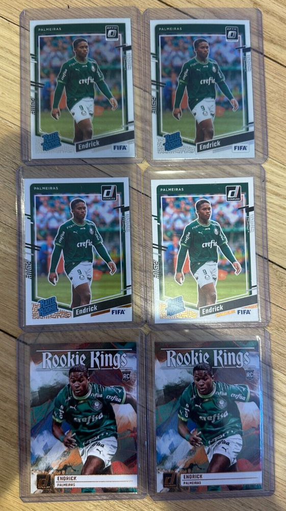 Endrick Donruss / Optic Lot Rated Rookie - Palmeiras (True Rookie)