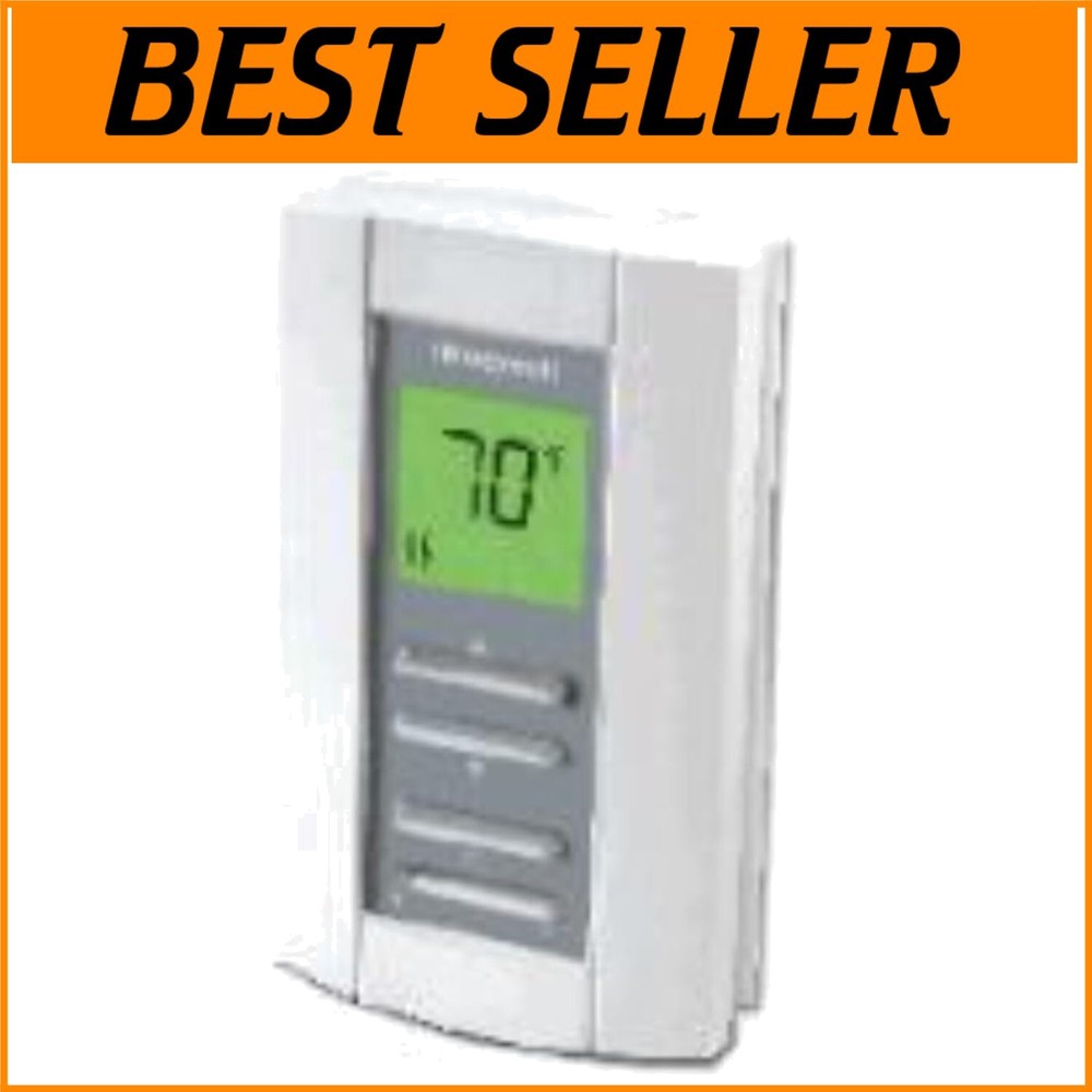 Wall-Mounted Digital Thermostat - 240V, Heating Indicator, Easy Button Control