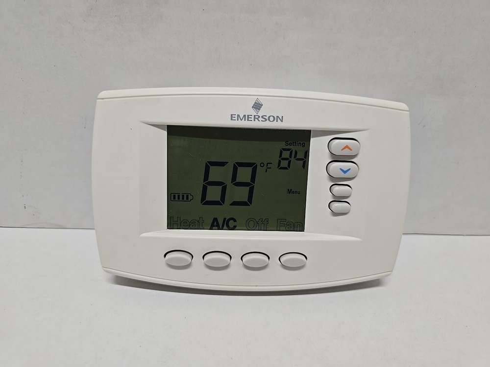 Emerson 1F95EZ-0671, Blue Series 6 Easy Reader Universal Compatible Thermostat
