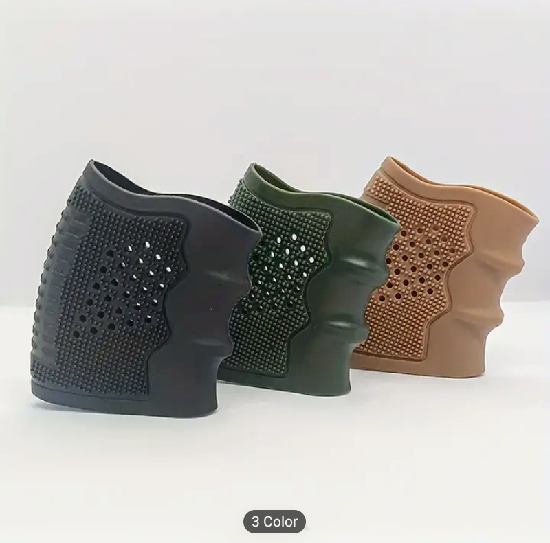 2 Pack any colors pistol/rifle grips, universal textured silicone non slip grips