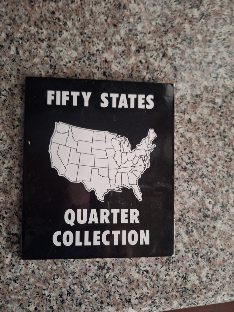 Fifty States Quarter Collection Full Album Of All 50 Coins