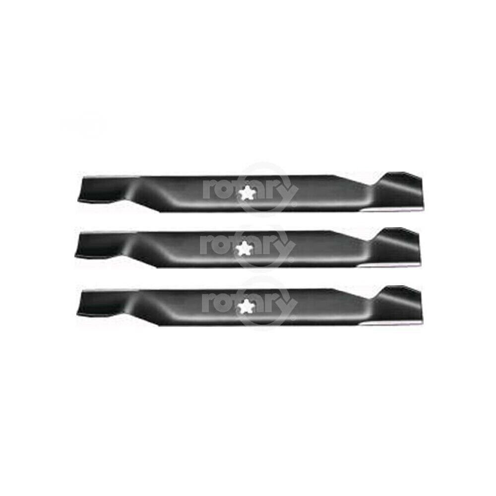 3-Pack Replacement Blades for Husqvarna 532138497 & 532127842 Mowers