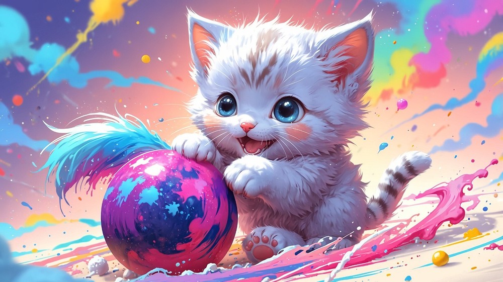 AI Art Digital Wallpaper Background for Desktop & Devices  -image