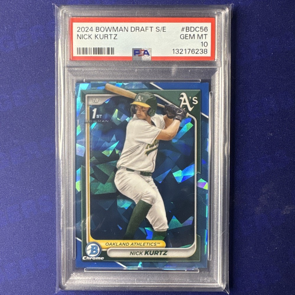 2024 Bowman Chrome Draft Sapphire Edition - Nick Kurtz #BDC-56 (RC)