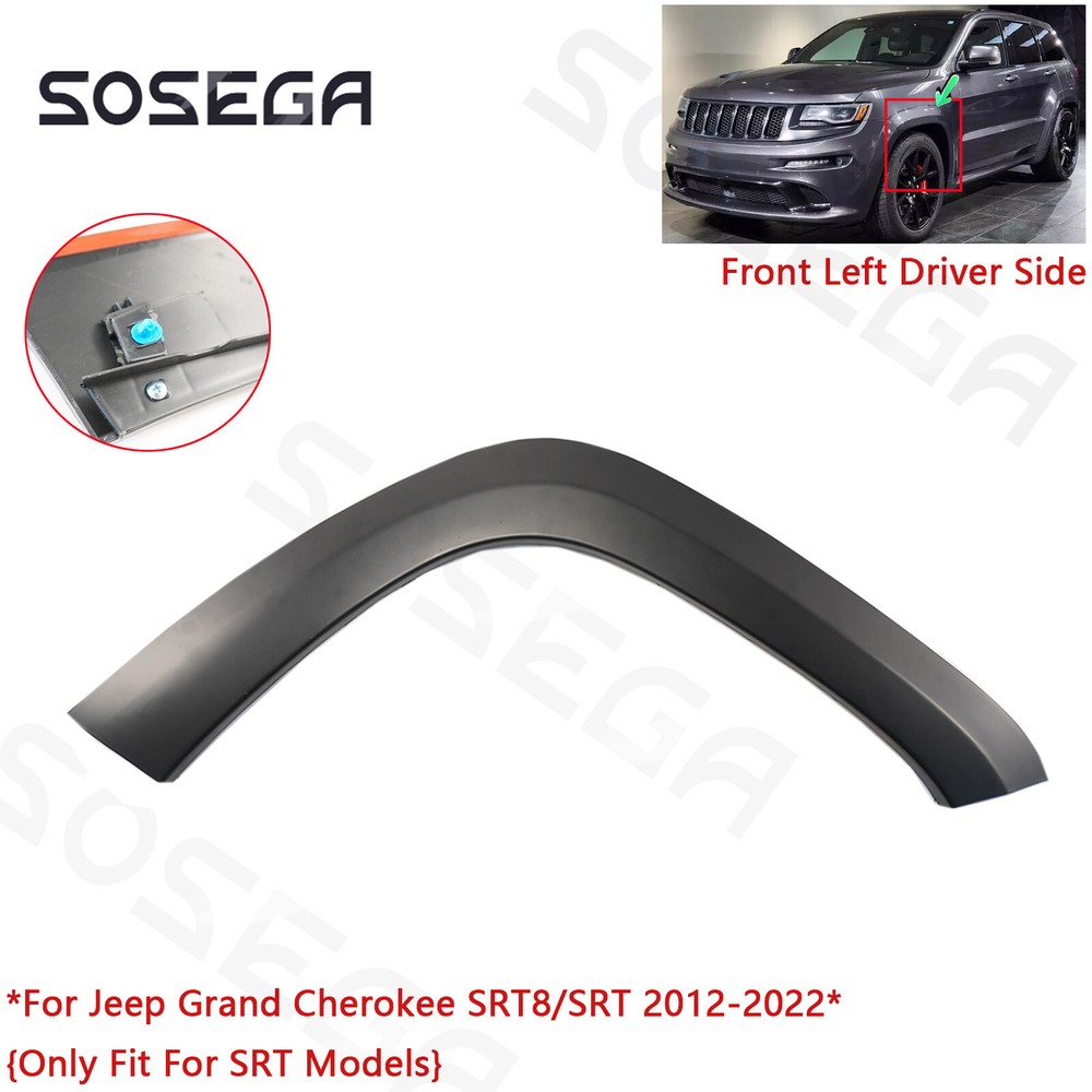 For Jeep Grand Cherokee SRT/SRT8 2012-2022 Front Left Driver Side Fender Flares