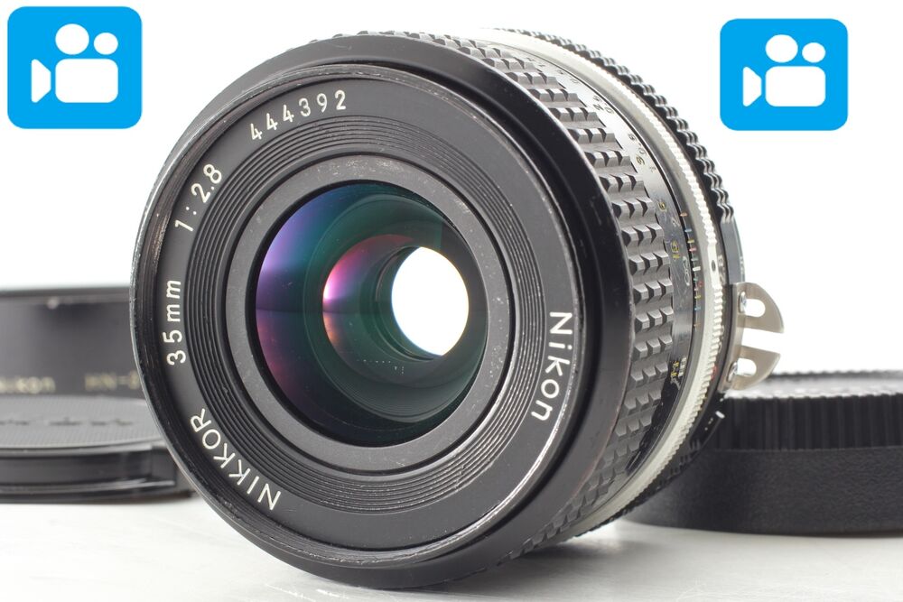 [Opt MINT] Nikon Ai Nikkor 35mm F2.8 Wide Angle Lens F Mount From JAPAN