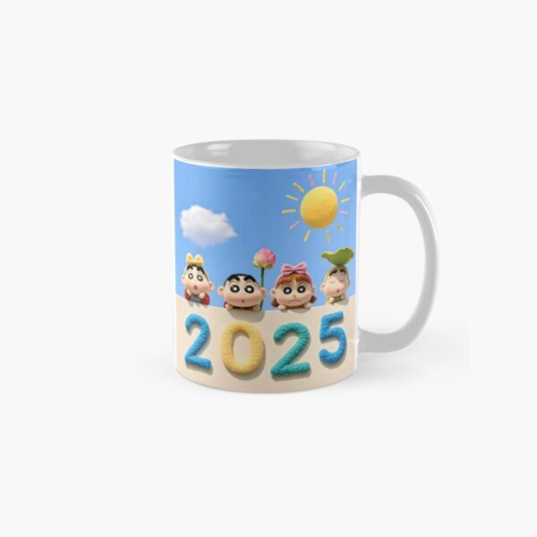2025 New Year Classic Mug – Perfect Gift for Family