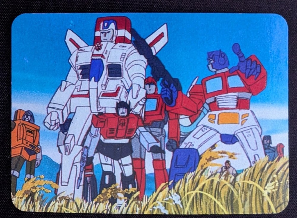 1985 HASBRO TRANSFORMERS SERIES 1 #175 AUTOBOTS SPOT #2/2 NM/MINT+ *$1 AUCTION*