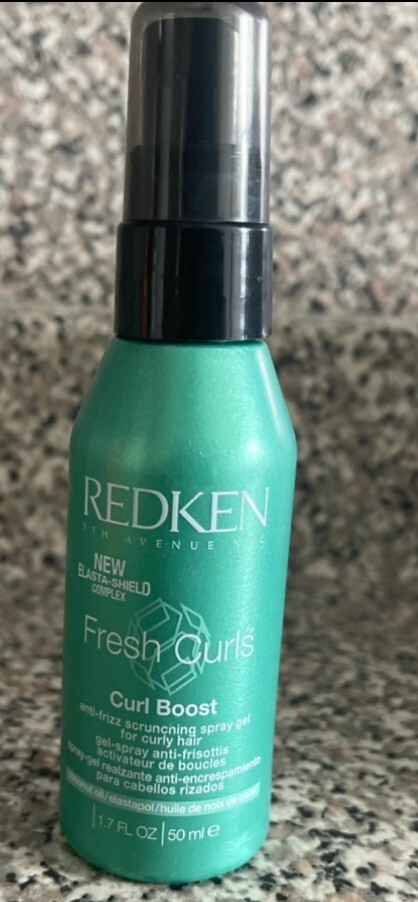 Redken Fresh Curls Curl Boost Anti-Frizz Scrunching Spray Gel 1.7oz NEW BUY NOW!-image