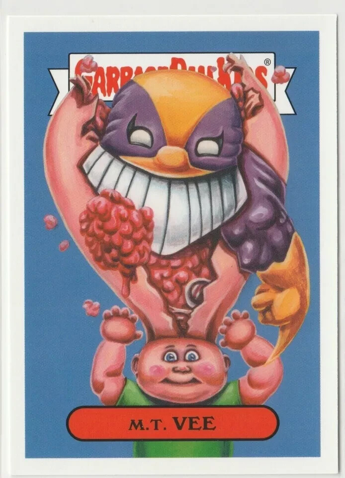 M T Vee 7a Garbage Pail Kids GPK 2019 We Hate the 90s