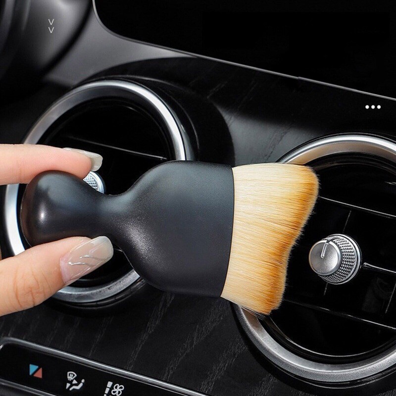 Car Interior Cleaning Soft Brush Instrument Panel Crevice Dust Removal Tool GF22