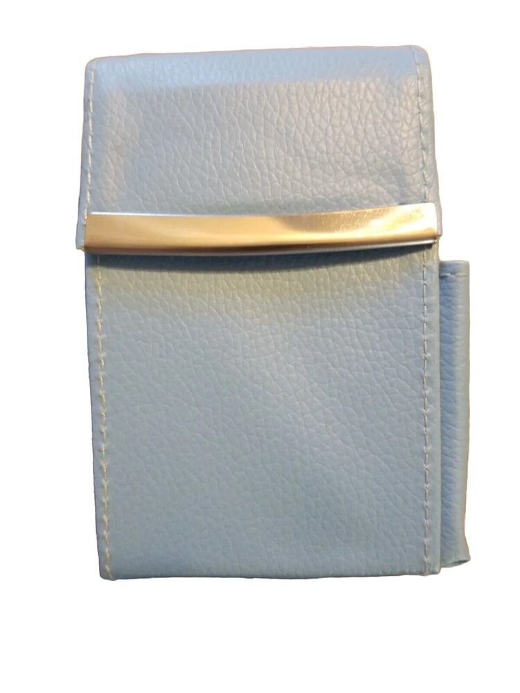 Marshal Baby Blue Cigarette Up To 100's Cigarette Flip Case PayPal Accepted-image