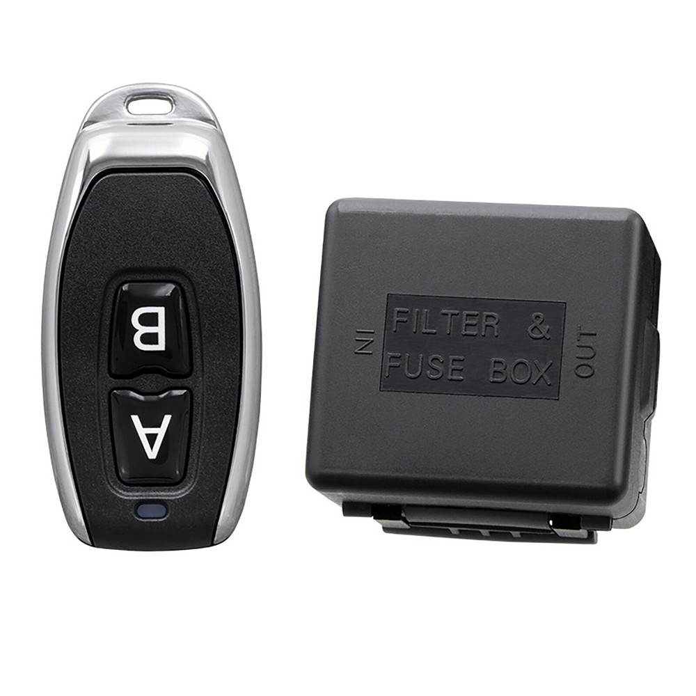 ABS Wireless Remote Control Switch DC12V Relay On/Off RF 433MHz 50m Distance