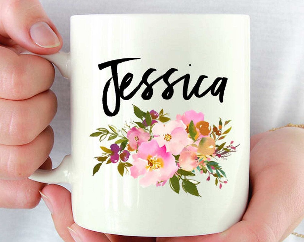 Custom Name Mug Personalized Coffee Mug Monogram Mugs Personalized Bridesmaids
