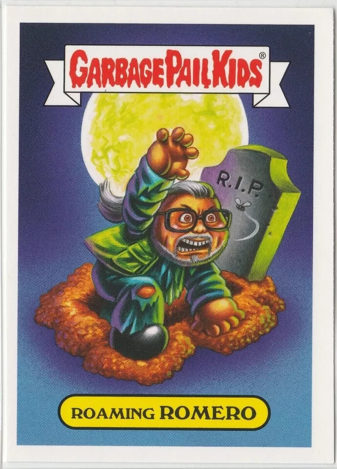 Roaming Romero Garbage Pail Kids GPK 2019 Revenge Horror Card 6b