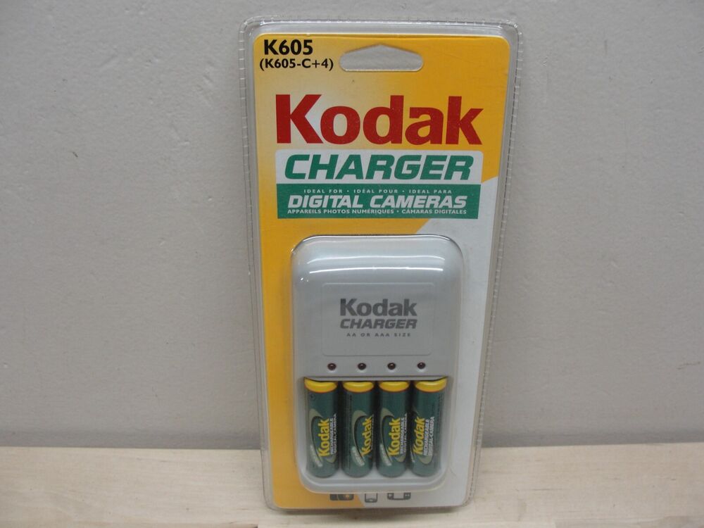 NEW KODAK BATTERY CHARGER FOR DIGITAL CAMERAS K605
