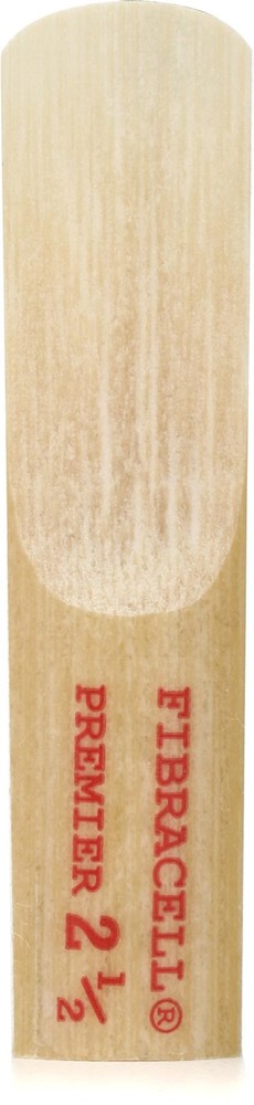 Fibracell FSSR-MS2.5 Premier Soprano Saxophone Reed - 2.5 (2-pack) Bundle