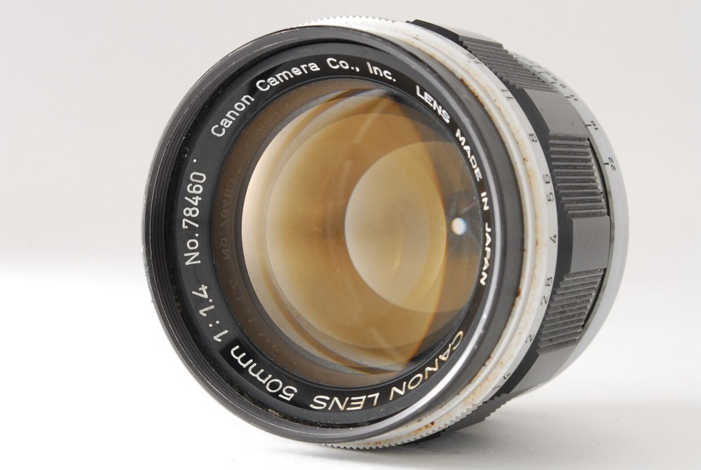 [ N MINT ] Canon 50mm f1.4 MF Standard Lens LTM L39 Leica Screw Mount From JAPAN