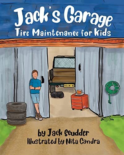 Scudder - 's Garage  Tire Maintenance for Kids - New paperback or sof - S9000z