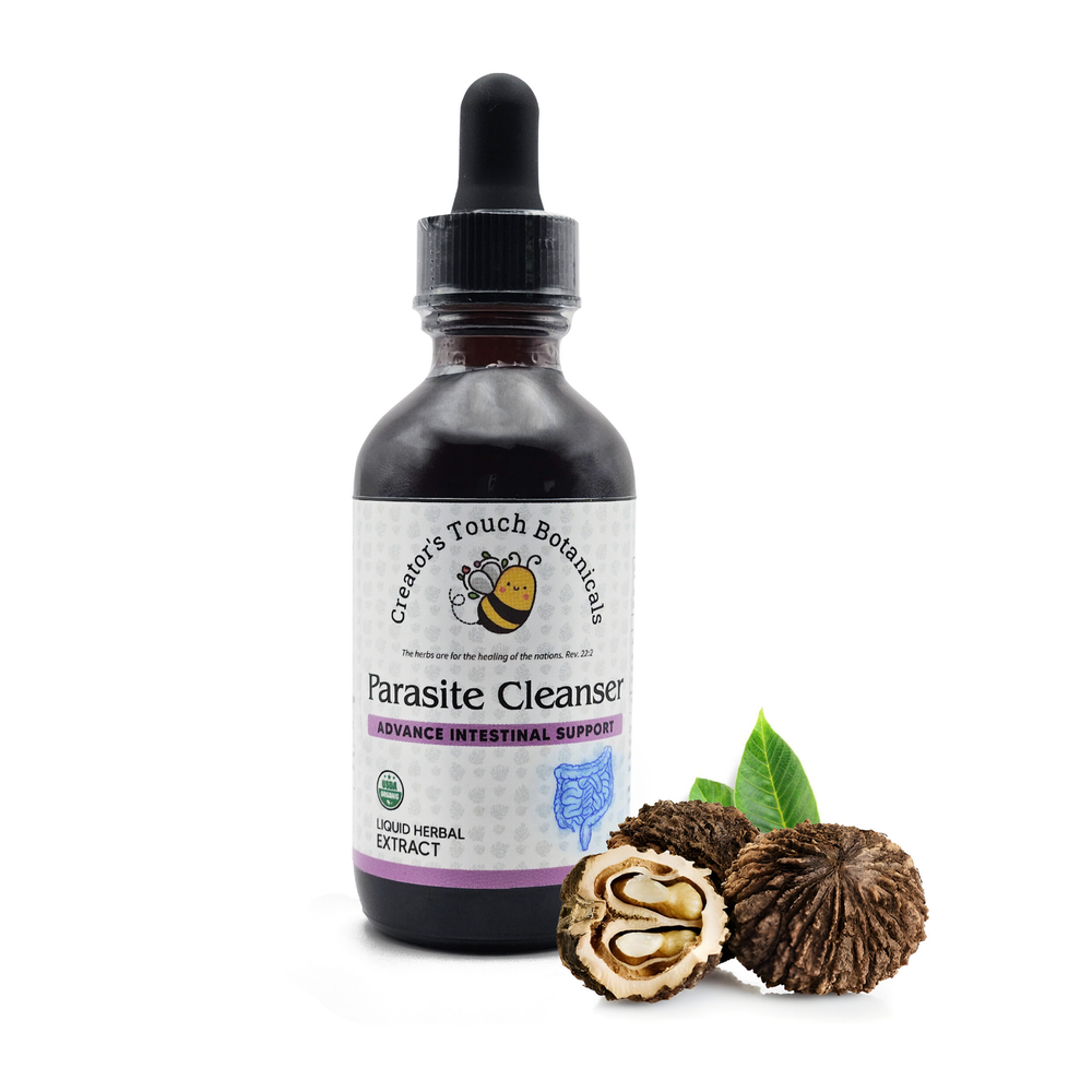 Parasite Cleanser ALCOHOL FREE Extract, Wormwood, Black Walnut Hull & Clove