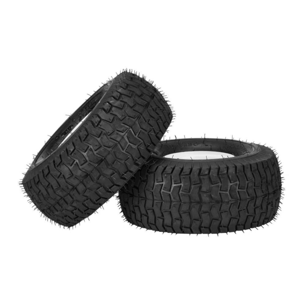 Set of 2 15x6.00-6 Lawn Mower Tractor Turf Tires with Rim 4PR 15x6-6 Tubeless