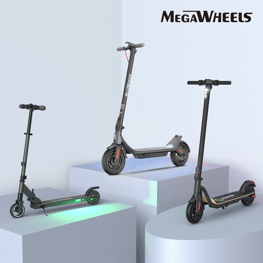 Megawheels E-scooter Commuter Folding Kick Electric Scooter For Kids Adult