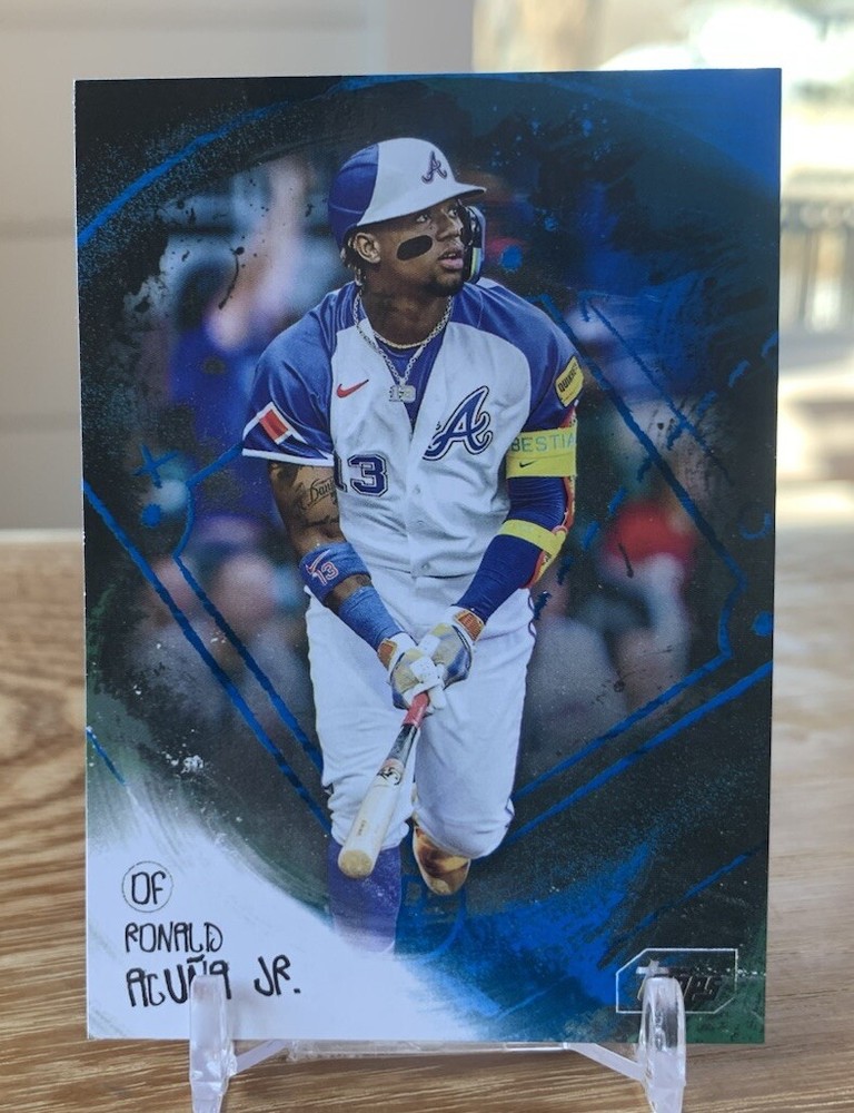 RONALD ACUNA JR 2024 Topps Update All-Class Blue Parallel SP #AC-20 BRAVES